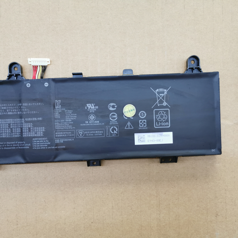 Replacement Ugb C41n1906 15 4v Laptop Battery For Asus B0b0 5675mah Notebook Computer Laptop Battery Charger And Ac Adapter Ultra Green Battery