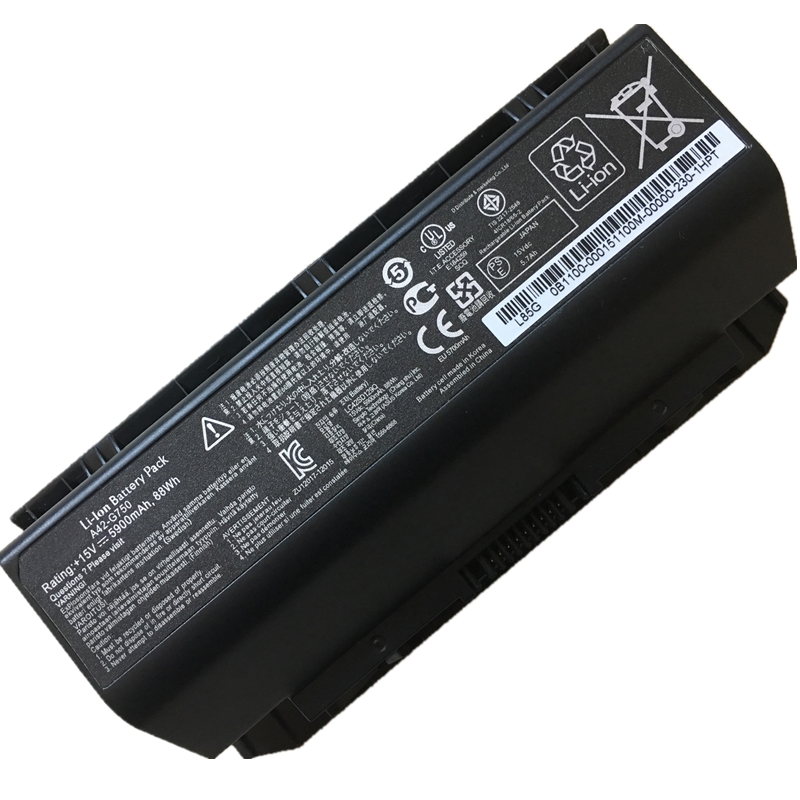 A42-G750 Laptop Battery For Asus ROG G750 G750J G750JH G750JM G750JX G750JS G750JW G750JZ CFX70 CFX70 - Laptop Battery, and AC Adapter | Ultra Green Battery