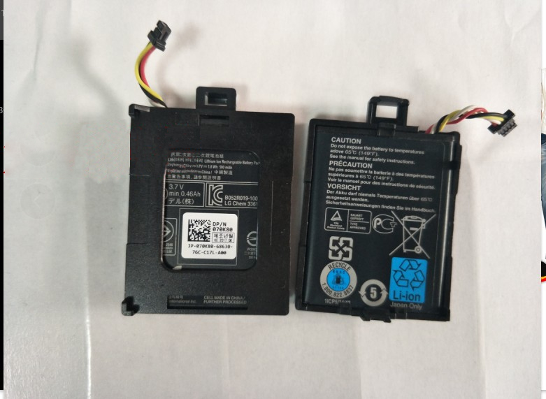 Original new 2020 DELL 70K80 PERC H710P H710 H810 array card battery