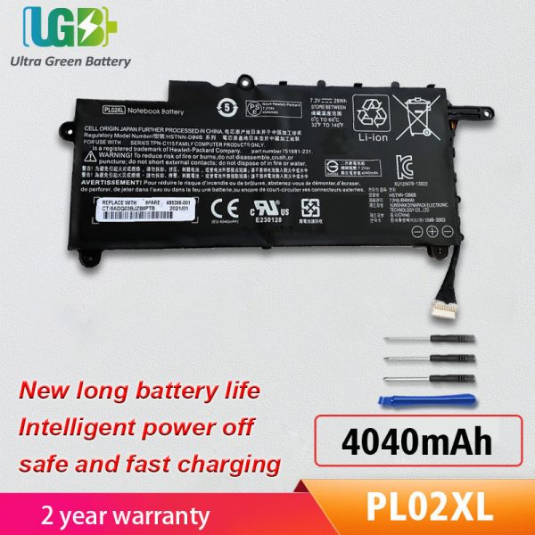 GC PL03 PL02XL akku: HP Pavilion x360 11-N HP x360 310 G1, 7.6V (7.2V GC PL03 PL02XL akku: HP Pavilion x360 11-N HP x360 310 G1, 7.6V (7.2V