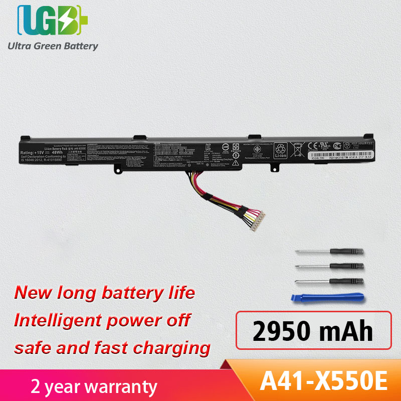 UGB New A41-X550E Battery for ASUS R752LJ R752LD R752LB R752M