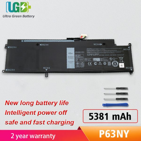 Batterie P63NY compatible modèle Dell Latitude 13 7370