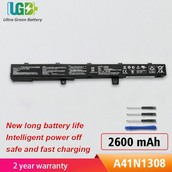 Replacement Battery For ASUS X451 X551 Laptop Models - 2200mAh 14.4V Li-ion