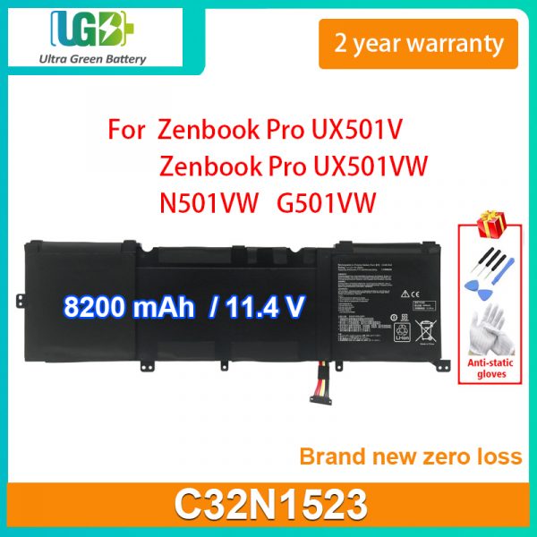 UGB New C32N1523 Laptop Battery For Asus Zenbook Pro UX501V