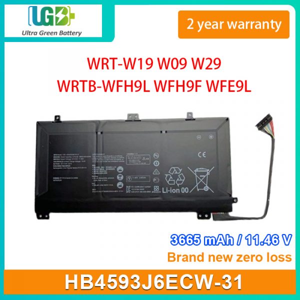UGB New HBJ6ECW Laptop Battery For Huawei Matebook  WRT
